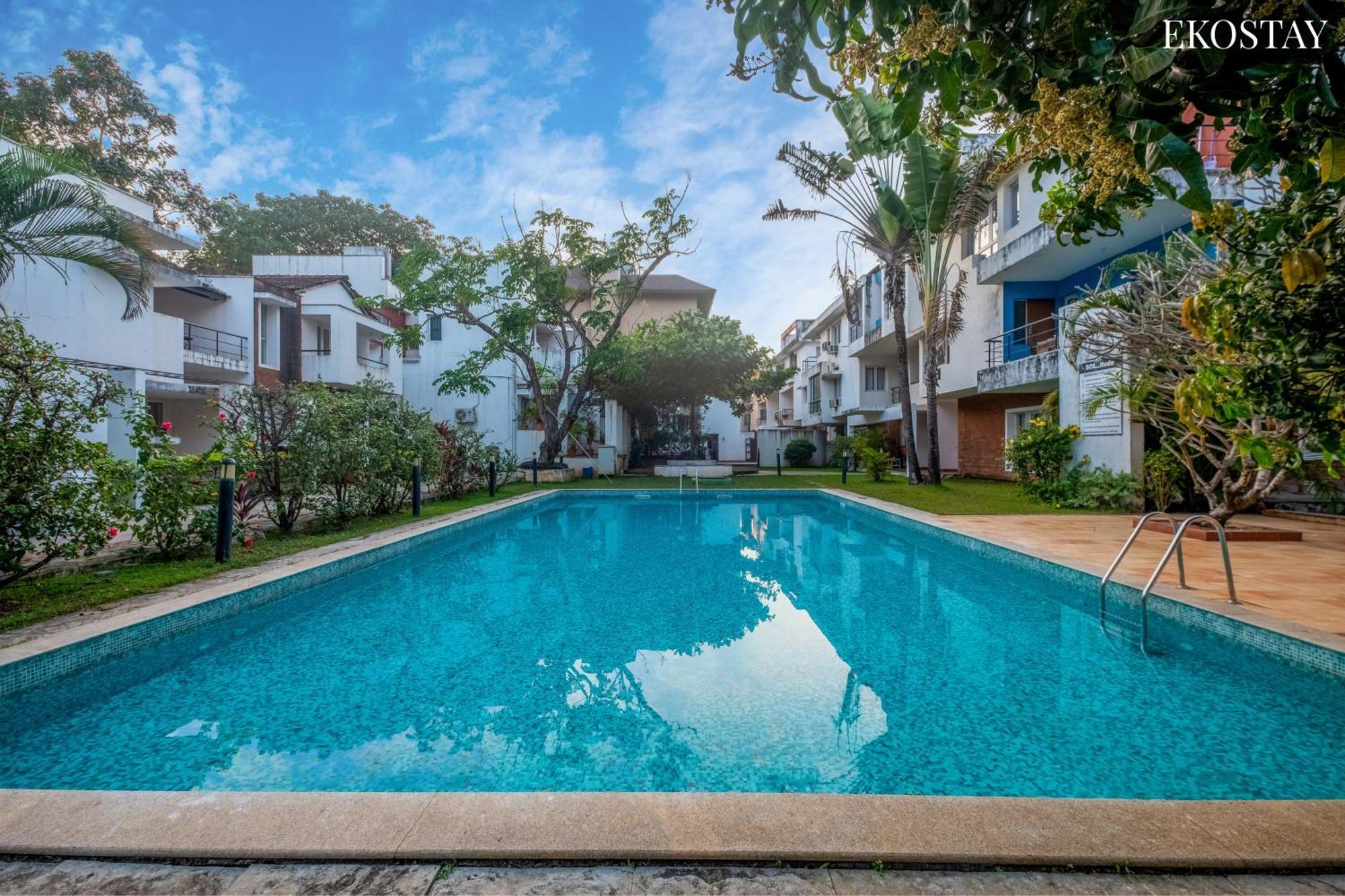 Eko Stay - Green Door Apartment Candolim Exteriér fotografie