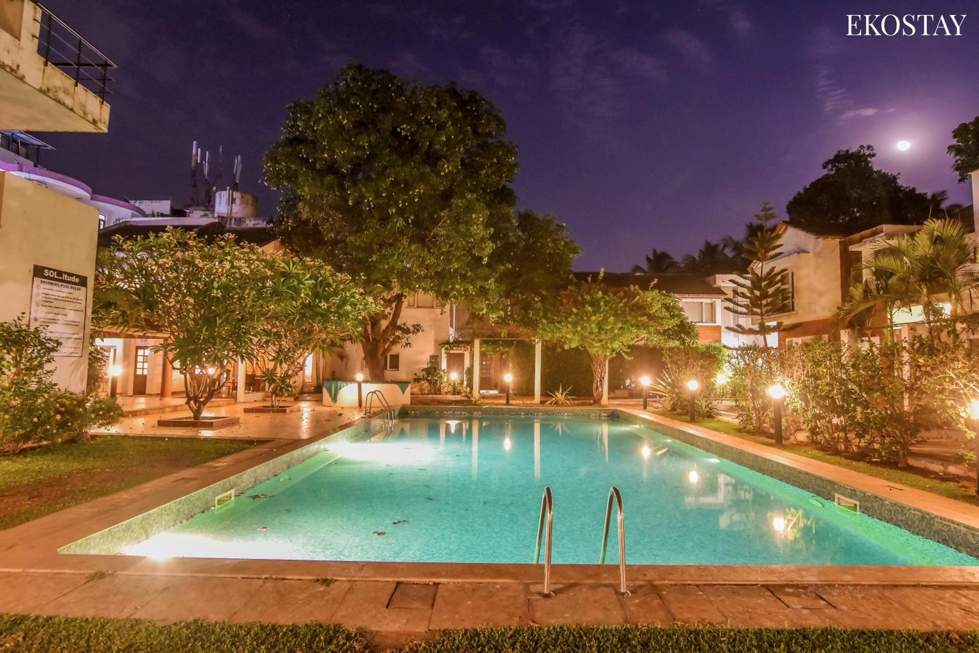 Eko Stay - Green Door Apartment Candolim Exteriér fotografie